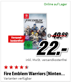 Fire Emblem Warriors [Nintendo Switch]
