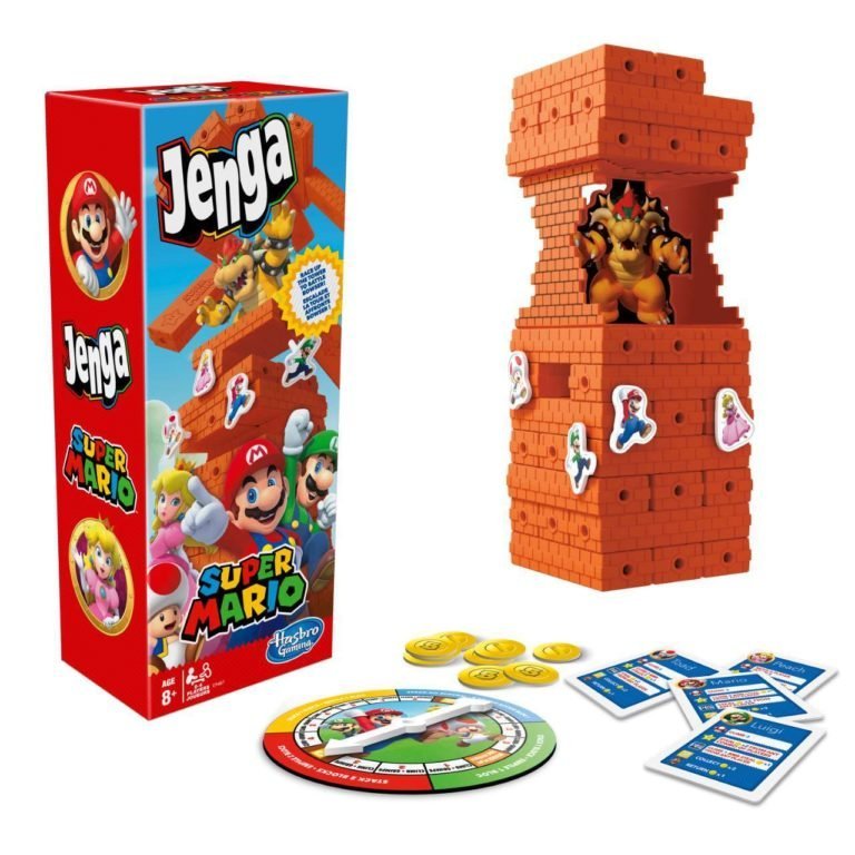 super mario jenga